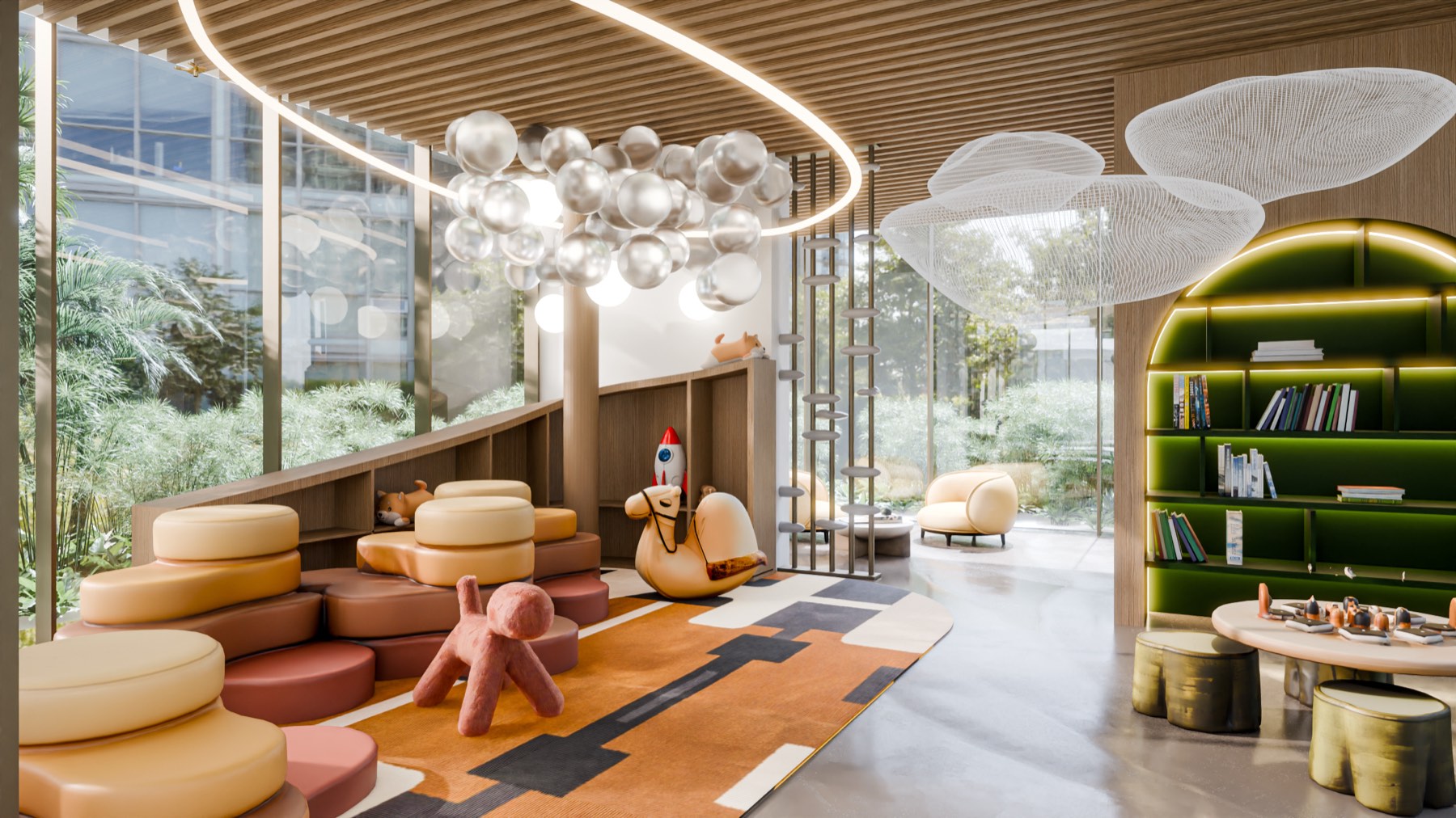 Talea amenity level interior