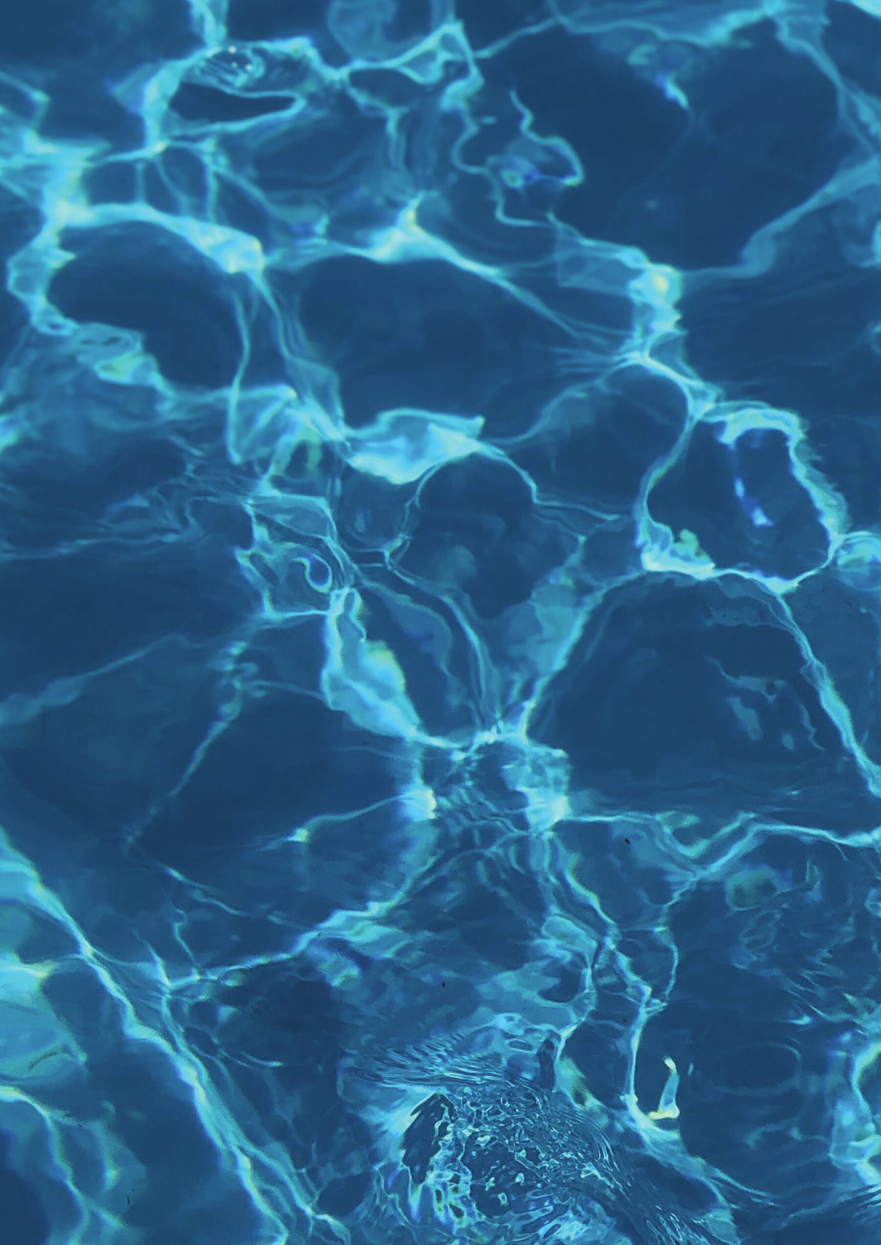 The water off Ramhan Island
